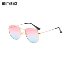 Load image into Gallery viewer, Vintage Irregular Hexagon Men Women Sunglasses Classic Brand Designer Retro Metal Frame Eyewear TOP UV400 de sol hombre