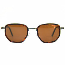 Carica l'immagine nel visualizzatore di Gallery, Vintage Irregular Polygon Titanium Sunglasses Hugo Import Acetate  UV400 Polarized Women Man Eyeglasses
