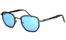 Carica l'immagine nel visualizzatore di Gallery, Vintage Irregular Polygon Titanium Sunglasses Hugo Import Acetate  UV400 Polarized Women Man Eyeglasses