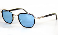 Carica l'immagine nel visualizzatore di Gallery, Vintage Irregular Polygon Titanium Sunglasses Hugo Import Acetate  UV400 Polarized Women Man Eyeglasses