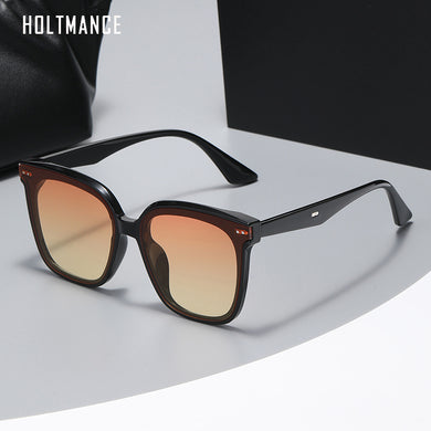 Vintage Photochromic Mirror Sunglasses for Women  Brand Design Square Frame Sunglass Female Male UV400 Shade Glass