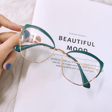 Load image into Gallery viewer, Vintage Women Eyeglasses Retro Optical Cat Eye Glasses Frame Brand Design Plain Eye Glasses Oculos De Grau Femininos