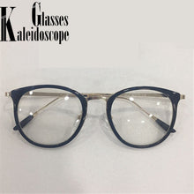Load image into Gallery viewer, Vintage Fnished Myopia Glasses Women Men Shortsighted Eyglasses Student Computer Anti Blue Light Nearsighted Eyewear -1.0 1.5 2