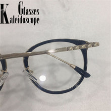 Load image into Gallery viewer, Vintage Fnished Myopia Glasses Women Men Shortsighted Eyglasses Student Computer Anti Blue Light Nearsighted Eyewear -1.0 1.5 2