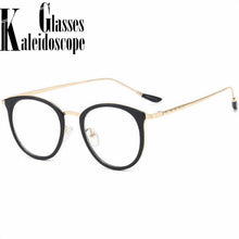 Load image into Gallery viewer, Vintage Fnished Myopia Glasses Women Men Shortsighted Eyglasses Student Computer Anti Blue Light Nearsighted Eyewear -1.0 1.5 2