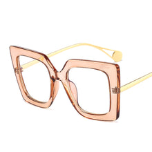 Load image into Gallery viewer, Vintage Glasses Women Men Square Clear Glasses Optical Eyeglasses Frame Transparent Lens Spectacle Frame NOT Anti Blue Light