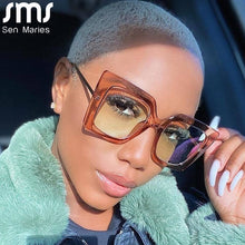 Load image into Gallery viewer, Vintage Glasses Women Men Square Clear Glasses Optical Eyeglasses Frame Transparent Lens Spectacle Frame NOT Anti Blue Light