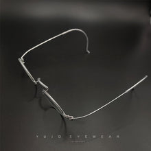 Load image into Gallery viewer, Vintage Handmade Old Glasses 30 32 34 36 38mm Small Round Myopia Optical Prescription Anti-Blu-ray Eyewear Frame Female Retro