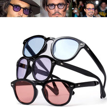 Load image into Gallery viewer, Vintage Johnny Depp Robert Downey Jr Sunglasses Retro Full Rim Men Sun Glasses Rx able