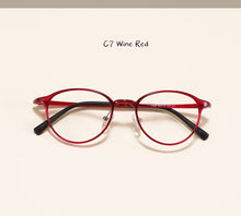 Load image into Gallery viewer, Vintage Korea Glasses Frame Women And Men ULTEM Round Trendy Ultralight Eyewear Frames Myopia Prescription Optical