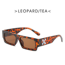 Load image into Gallery viewer, Vintage Leopard Square Sunglasses Women  Brand Small Rectangle Sun Glasses Female Retro Oculos Lunette De Soleil Femme