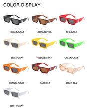 Load image into Gallery viewer, Vintage Leopard Square Sunglasses Women  Brand Small Rectangle Sun Glasses Female Retro Oculos Lunette De Soleil Femme