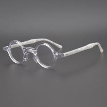 Load image into Gallery viewer, Vintage Men Acetate Glasses Frame Women Small Box Round  Brand Myopia Optical Eyeglasses Frame Japan Prescription Eyewear