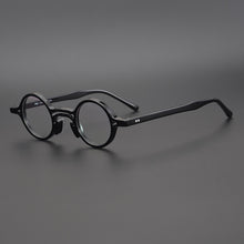 Load image into Gallery viewer, Vintage Men Acetate Glasses Frame Women Small Box Round  Brand Myopia Optical Eyeglasses Frame Japan Prescription Eyewear