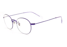 Load image into Gallery viewer, Vintage Men Round Eyeglasses Frame Women Optical Glasses Frames Classic Light Metal Spectacles Gold Red Blue Purple Rx Eyewear