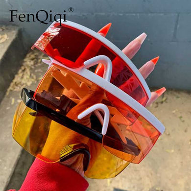 Vintage Men Sunglasses Goggles Oversized Goggles Eye Wear Glasses Travel Outdoor Oculos De Sol   Windproof Mirror Non-Slip Nose