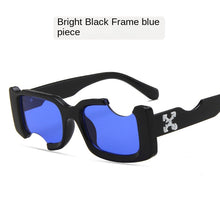 Load image into Gallery viewer, Vintage Men's Rectangular Sunglasses Brand Designer Hollowed out Female Sunglasses Square Shades Glasses UV400