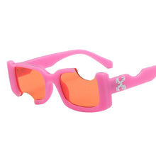 Load image into Gallery viewer, Vintage Men's Rectangular Sunglasses Brand Designer Hollowed out Female Sunglasses Square Shades Glasses UV400