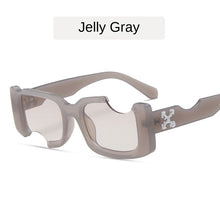 Load image into Gallery viewer, Vintage Men's Rectangular Sunglasses Brand Designer Hollowed out Female Sunglasses Square Shades Glasses UV400