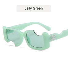 Load image into Gallery viewer, Vintage Men's Rectangular Sunglasses Brand Designer Hollowed out Female Sunglasses Square Shades Glasses UV400