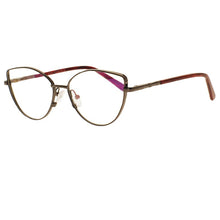 Load image into Gallery viewer, Vintage Metal Frame Anti Blue Light Glass Frame Computer Eyewear For Women Men Optical Spectacle Glasses Eyeglass Cateye