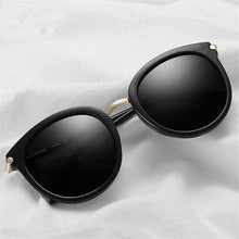 Load image into Gallery viewer, Vintage Minus Lens Polarized Sunglasses Prescription Women Anti-glare  Gray Lenses Oval Short-sight Goggle 0 -0.5 -0.75 To -6.0