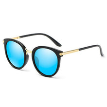 Load image into Gallery viewer, Vintage Minus Lens Polarized Sunglasses Prescription Women Anti-glare  Gray Lenses Oval Short-sight Goggle 0 -0.5 -0.75 To -6.0