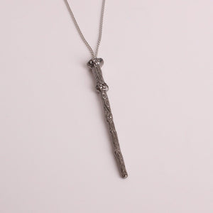 Vintage Necklace Harry Dumbledore Voldemort Hermione Ron Wand Potter Pendant Necklace Elder Wand Women Necklace Jewelry 4ND181