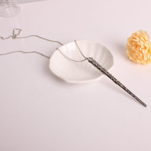 Load image into Gallery viewer, Vintage Necklace Harry Dumbledore Voldemort Hermione Ron Wand Potter Pendant Necklace Elder Wand Women Necklace Jewelry 4ND181