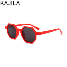 Load image into Gallery viewer, Vintage Octagon Sunglasses Women 2023  Brand Small Frame Square Sun Glasses For Female Shades Leopard Summer Beach Eyewear