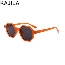 Load image into Gallery viewer, Vintage Octagon Sunglasses Women 2023  Brand Small Frame Square Sun Glasses For Female Shades Leopard Summer Beach Eyewear