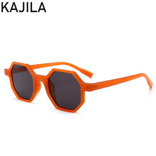 Load image into Gallery viewer, Vintage Octagon Sunglasses Women 2023  Brand Small Frame Square Sun Glasses For Female Shades Leopard Summer Beach Eyewear