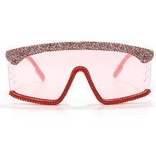 Load image into Gallery viewer, Vintage One Piece Sun Glasses Rimless Women Sunglasses Square Goggle Gradient Lens Brand Designer Oculos De Sol Feminino