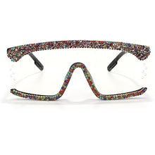 Load image into Gallery viewer, Vintage One Piece Sun Glasses Rimless Women Sunglasses Square Goggle Gradient Lens Brand Designer Oculos De Sol Feminino