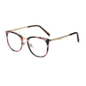 Vintage Optical Eyeglasses Women Frame Oval Metal Unisex Spectacles Female Eye Glasses oculos de Eyewear Prescription Glasses