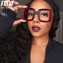 Load image into Gallery viewer, Vintage Optical Glasses Frames Women Square Myopia Frame Prescription Woman Classic Ladies Clear Eyewear Sunglases