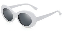 Load image into Gallery viewer, Vintage Oval Sunglasses Women Brand Designer Retro Sunglass Man Female Male Eyewear Sun glass kurt cobain glasses