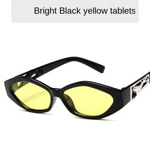 Load image into Gallery viewer, Vintage Oval Sunglasses Women  Brand Designer Sunglasses Women 2023 Black Round Glasses Gafas De Sol