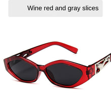 Load image into Gallery viewer, Vintage Oval Sunglasses Women  Brand Designer Sunglasses Women 2023 Black Round Glasses Gafas De Sol