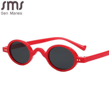 Load image into Gallery viewer, Vintage Oval Sunglasses Women Men Steampunk Sun Glasses Men Small Frames Retro Eyeglasses Punk Eyewear UV400
