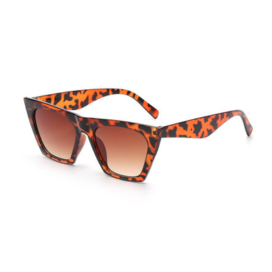 Occhiali da sole quadrati oversize vintage a forma di gatto per uomo/donna Occhiali da sole con montatura alla moda Protezione UV400 Occhiali estivi per esterni 