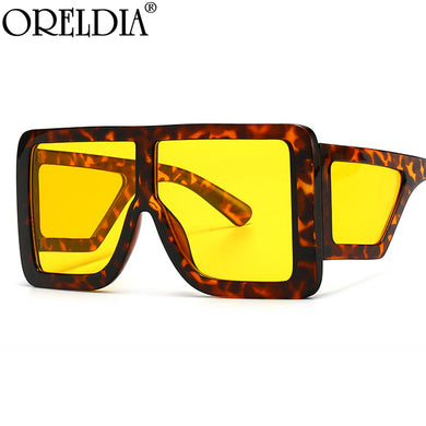 Vintage Oversized Square Sunglasses 2023 Women Men Retro Big Frames Sun Glasses Female Lady  Brand Designer Eyewear UV400