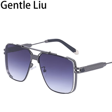 Vintage Oversized Square Sunglasses Men 2023  Brand Big Frame Sun Glasses for Male Shades Eyewear Lentes De Sol Hombre