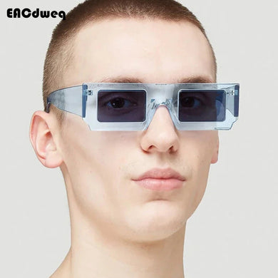 Vintage Oversized Sunglasses Men 2023 Square Eyewear for Men/Women  Blue Sun Glasses Men  Brand Gafas De Sol Mujer