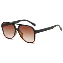 Carica l&#39;immagine nel visualizzatore di Gallery, Vintage Oversized Sunglasses Women Brand Big Frame Sun Glasses Female Candy Colors Ins Style Aviation Oculos De Sol