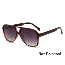 Load image into Gallery viewer, Vintage Pilot Polarized Sunglasses Women Men Oversize Anti-glare Driver Retro Sunglasses Female Shades UV400 zonnebril dames