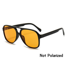 Load image into Gallery viewer, Vintage Pilot Polarized Sunglasses Women Men Oversize Anti-glare Driver Retro Sunglasses Female Shades UV400 zonnebril dames