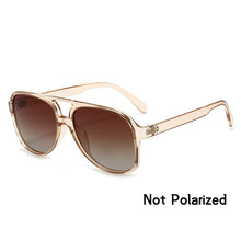 Load image into Gallery viewer, Vintage Pilot Polarized Sunglasses Women Men Oversize Anti-glare Driver Retro Sunglasses Female Shades UV400 zonnebril dames