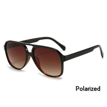 Load image into Gallery viewer, Vintage Pilot Polarized Sunglasses Women Men Oversize Anti-glare Driver Retro Sunglasses Female Shades UV400 zonnebril dames