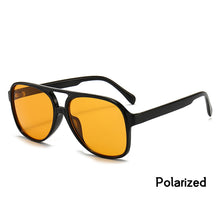 Load image into Gallery viewer, Vintage Pilot Polarized Sunglasses Women Men Oversize Anti-glare Driver Retro Sunglasses Female Shades UV400 zonnebril dames